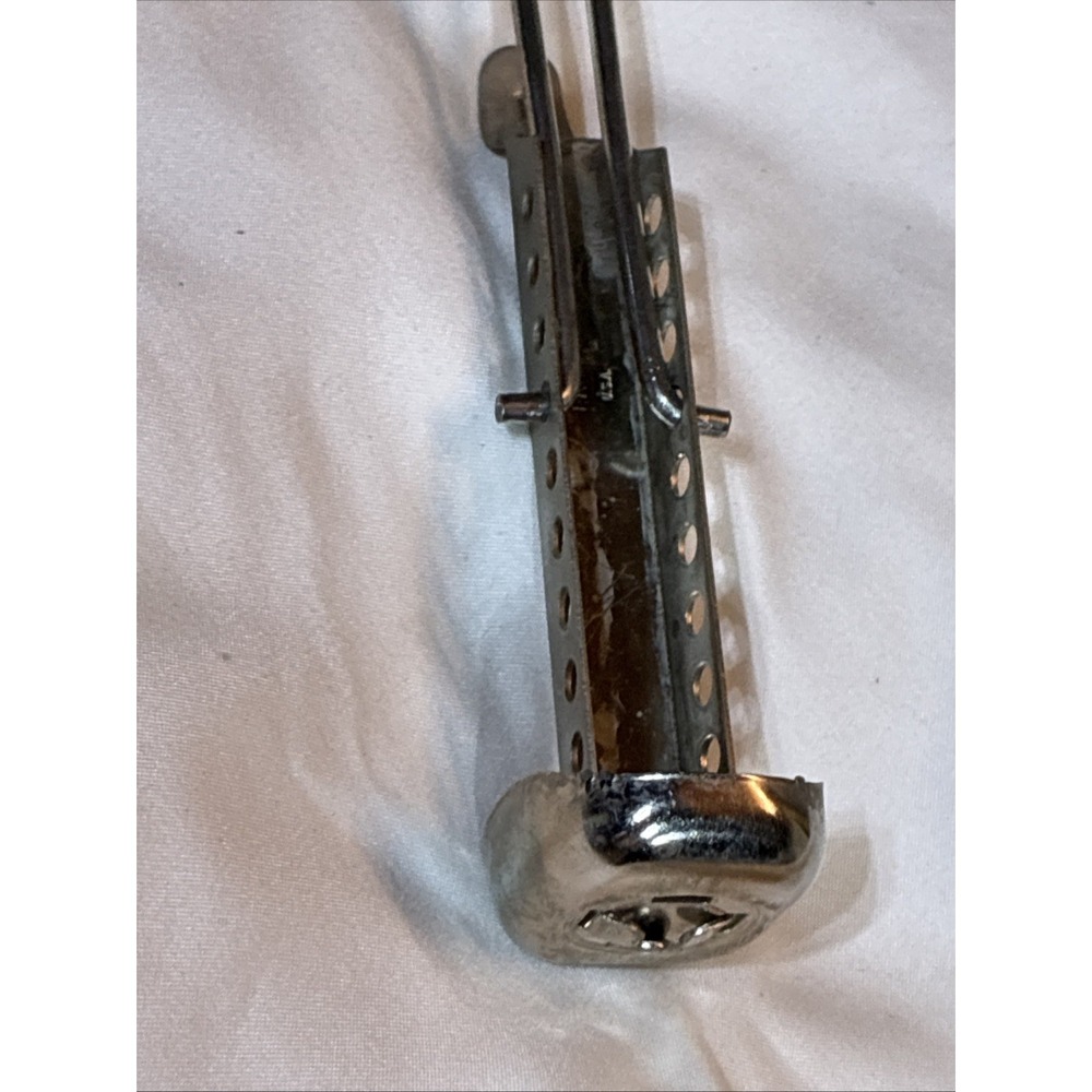 Vintage Ekco Hammered Metal Chrome‎ Adjustable Shoe Tree Pair - Picture 6 of 10